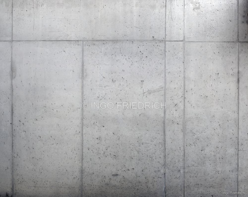 Helle Betonfelder – fotografische Betonoberfläche von Ingo Friedrich